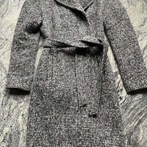 Cole Haan signature plaid coat